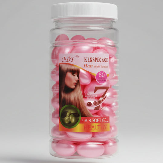 Hair soft gel Capsule pink