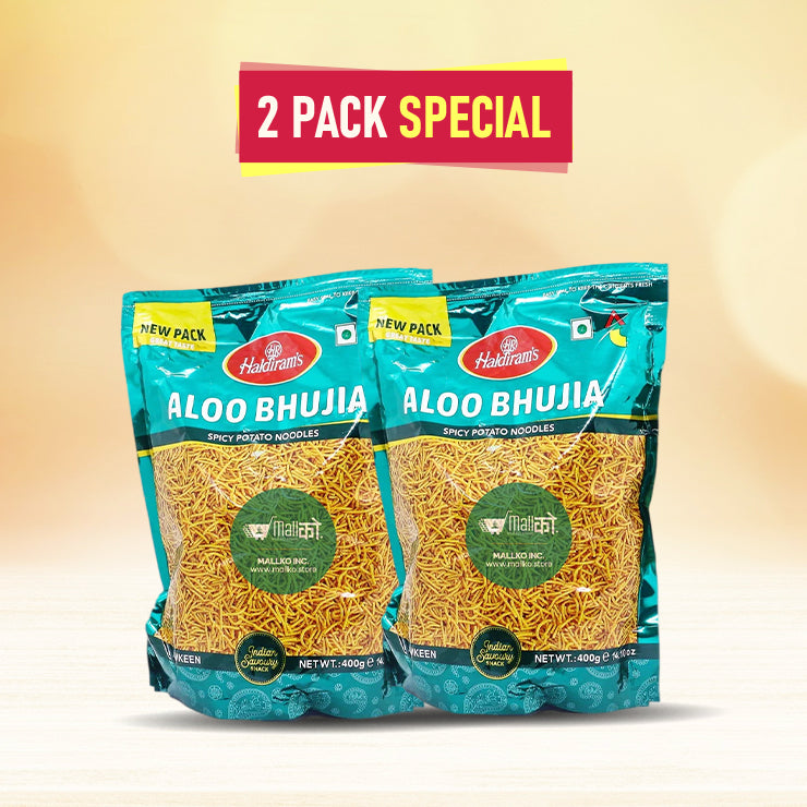 Haldirams Aloo Bhujia ( 2 Packs/ 4 packs) – Mall ko