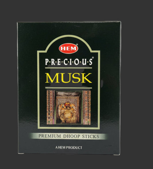 Hem Precious Dhoop Sticks Musk