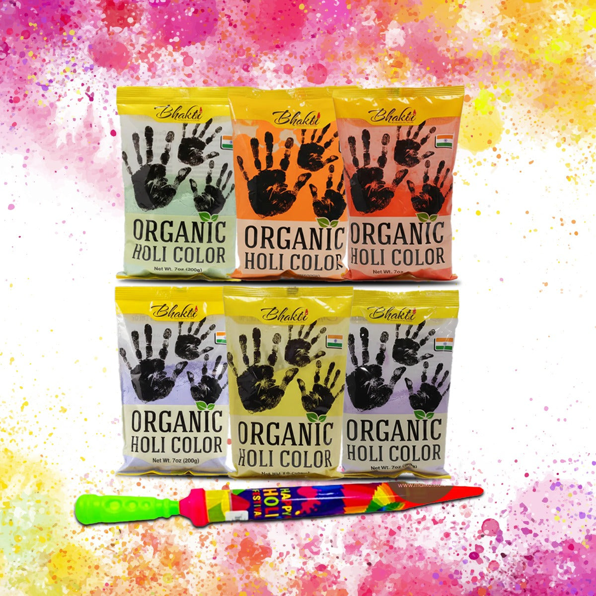 Chemical Free Holi Color Bundle