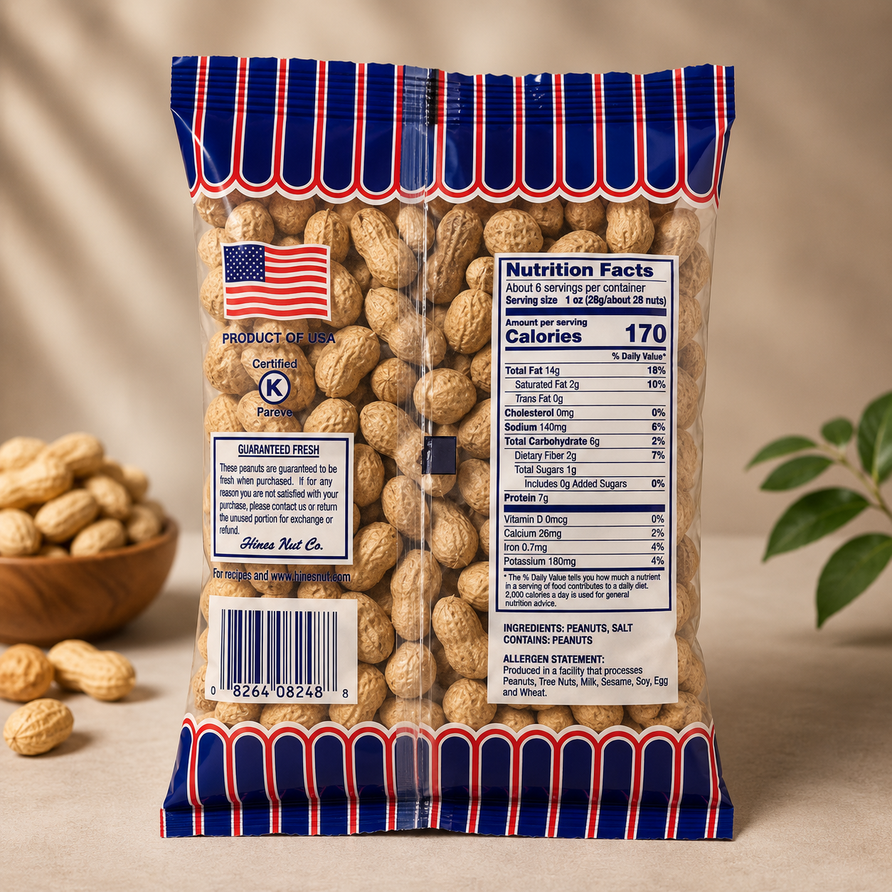 Hines Salted Peanuts – 10 oz