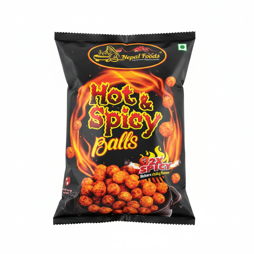 Spicy Nepali Corn Balls