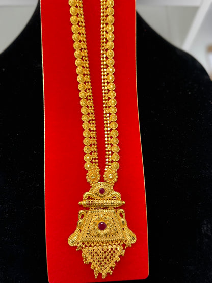 Rani Haar gold plated with matching Earrings