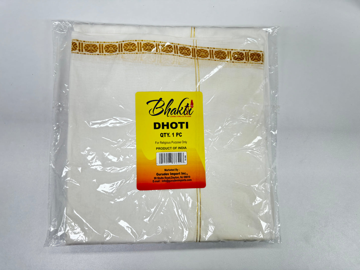 Dhoti - White