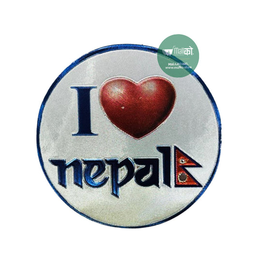 I Love Nepal fridge magnet design 2 souvenir