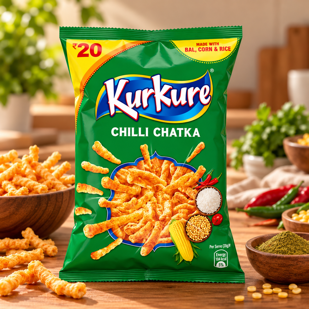 Kurkure Chilli Chatka