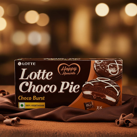 Lotte Eggless Choco Pie (Vegetarian)