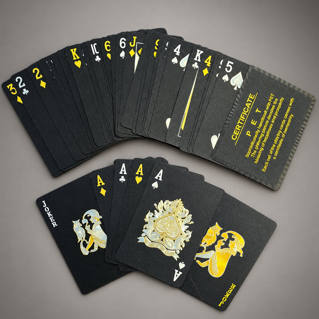 Luxury PET Playing Cards 