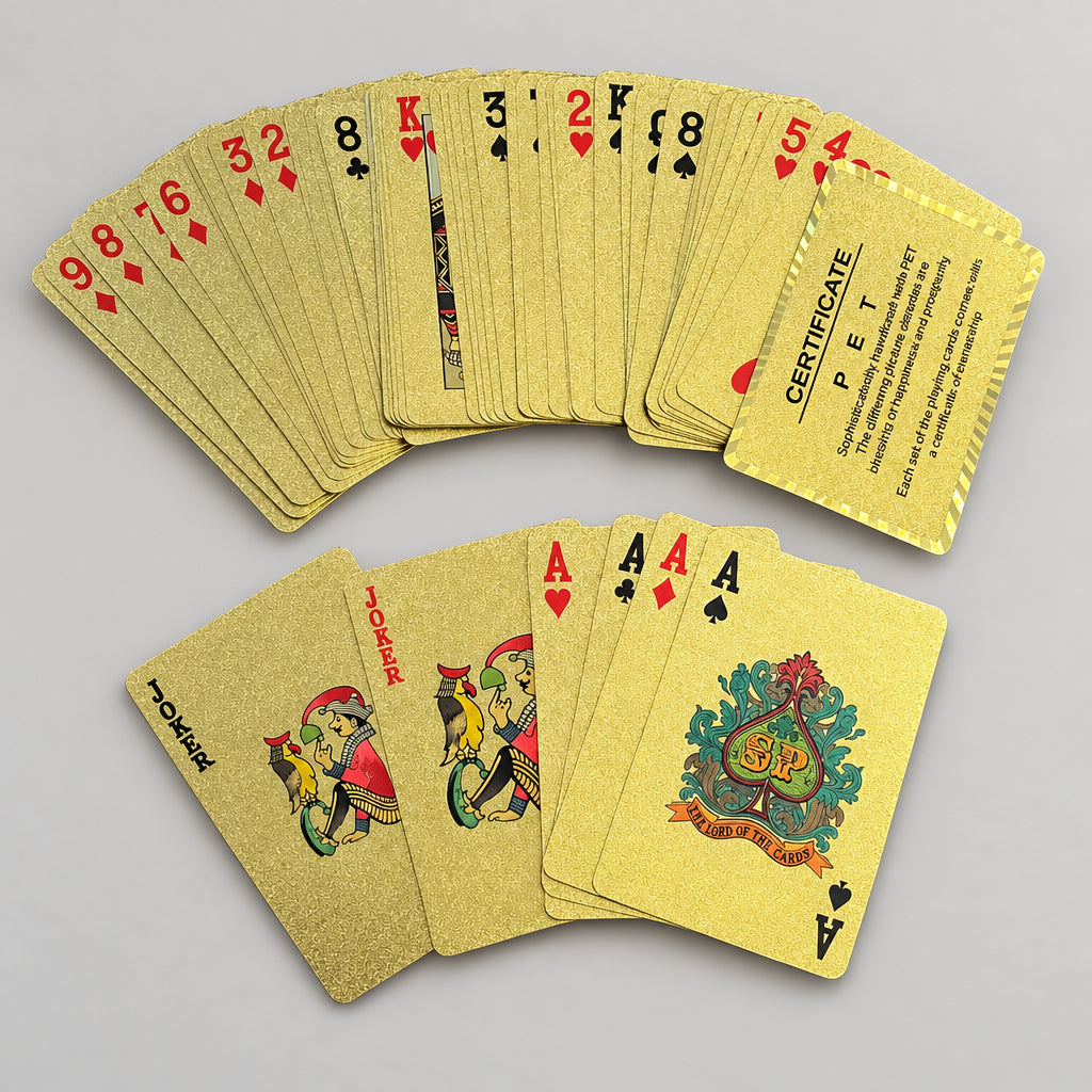 Luxury PET Playing Cards
