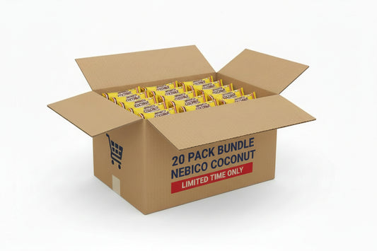 Nebico Coconut Biscuits from Nepal 20 pack bulk