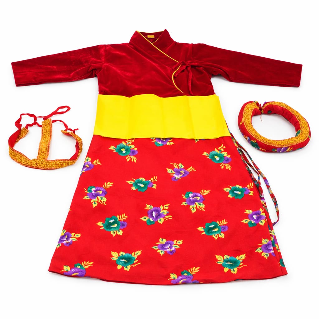 Gunyo Cholo Dress Set For Kids 34