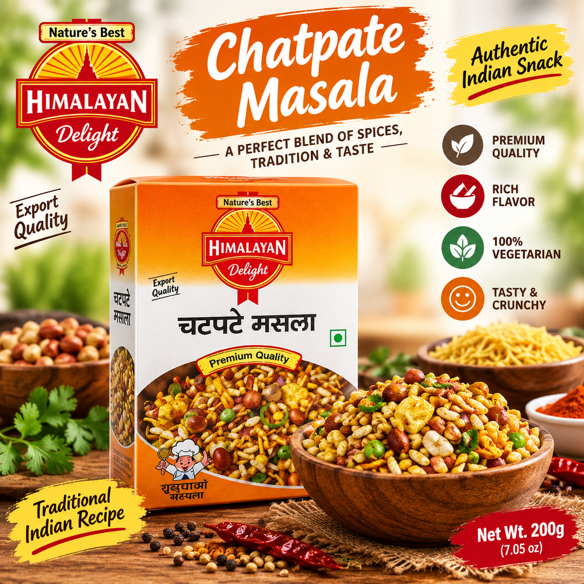 Chatpate Masala 50 Grams- Himalayan Delight