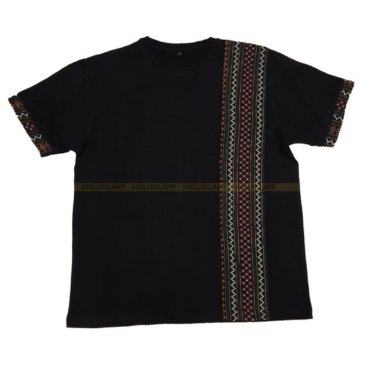 Newari dhaka strip tshirt