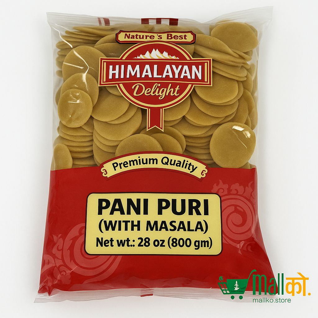 Pani Puri with masala