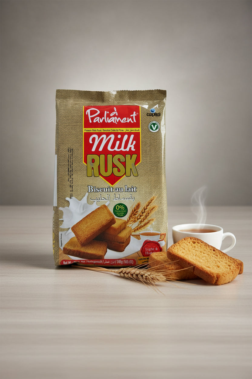 Parliament Milk Rusk Biscuit – 300g