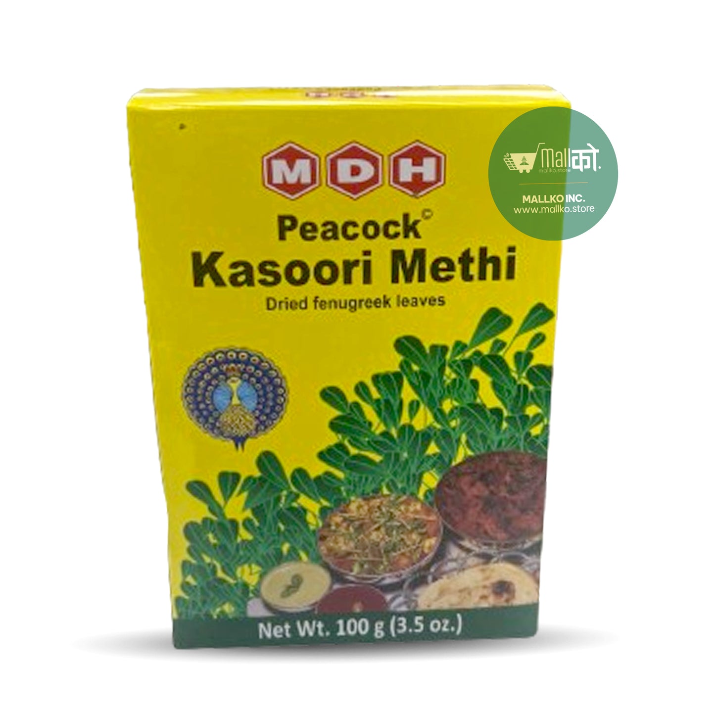 MDH - Peacock Kasoori Methi 1kg