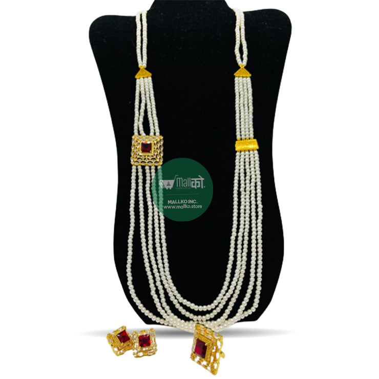 potey necklace for women nepali traditional design