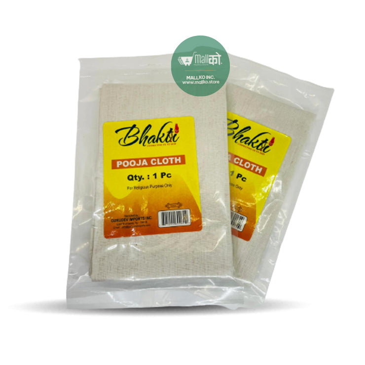 Traditional puja cloth for worship