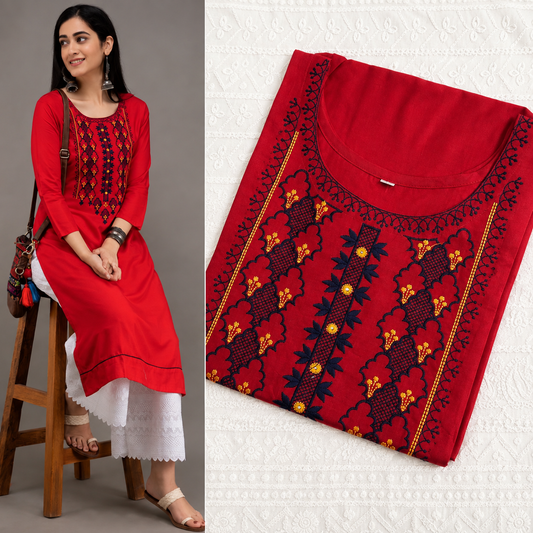 Red_design_kurti_