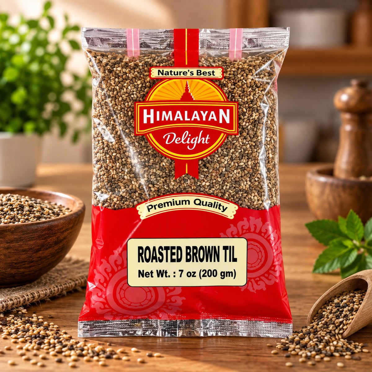 Nepali Brown Roasted Sesame Seeds