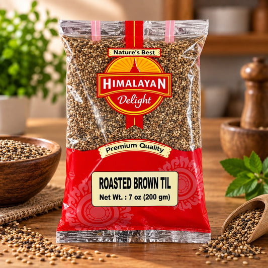 Nepali Brown Roasted Sesame Seeds