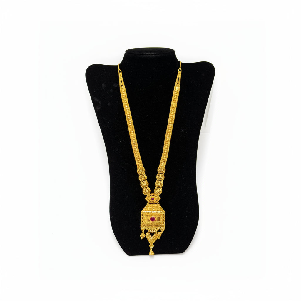 Layering-Friendly Long Gold Haar