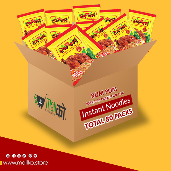 Extra 40 packs Rumpum non veg