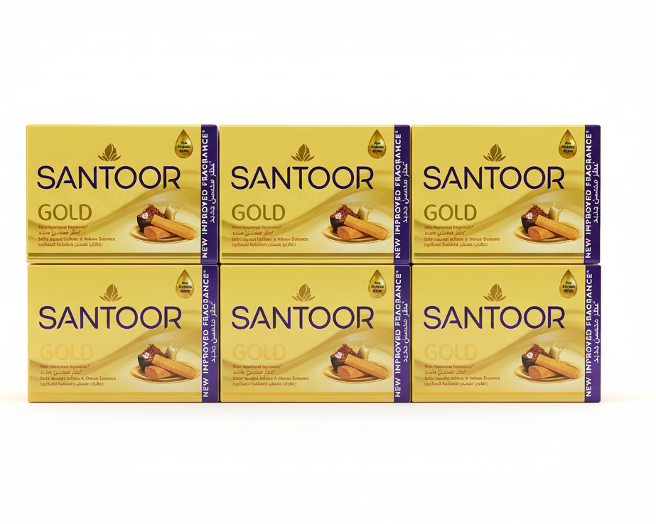 santoor gold soap