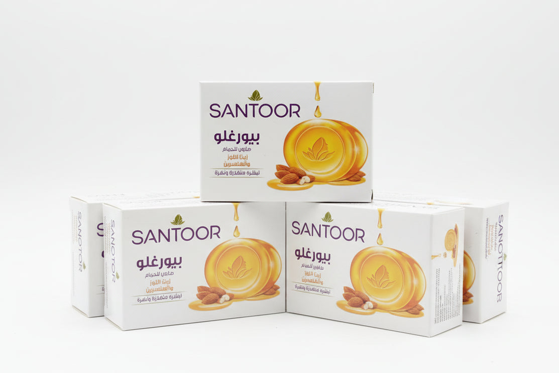 Santoor white soap