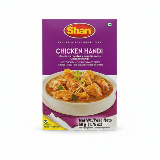 Chicken handi shan masala