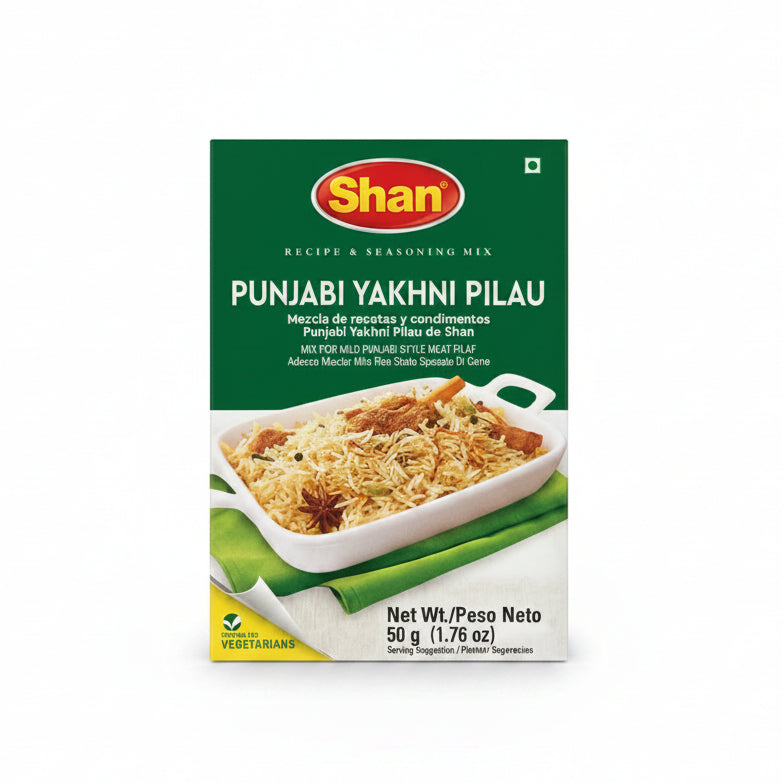 Shan Punjabi Yakhni Pulao Masala 50g