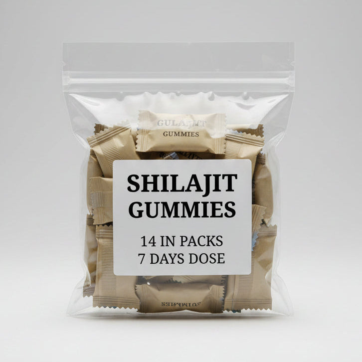 Shilajit Gummies 14 individual packs 7-day dose