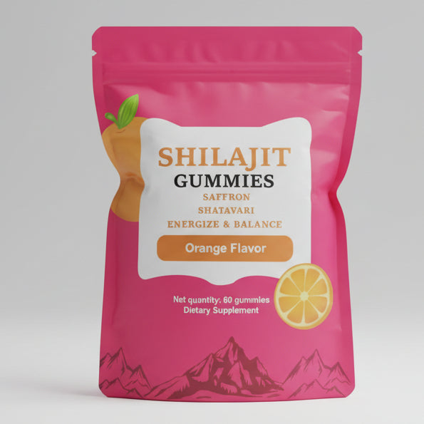 Shilajit Orange Gummies
