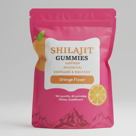 Shilajit Orange Gummies