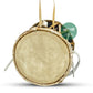 Two-headed devotional drum for meditation and puja