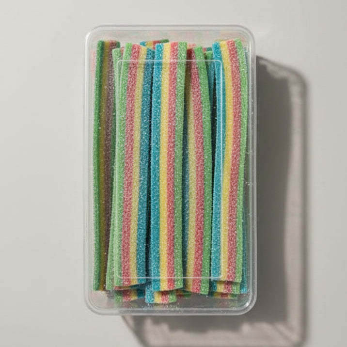 Snackeez Rainbow Strips artificially flavored candy 52.9 oz package