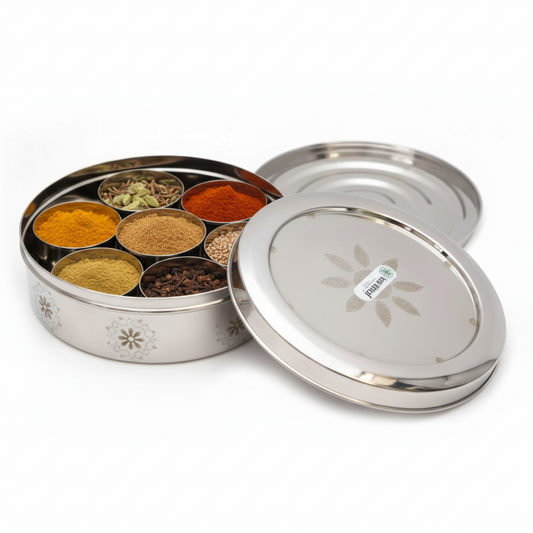 Steel Masala Box