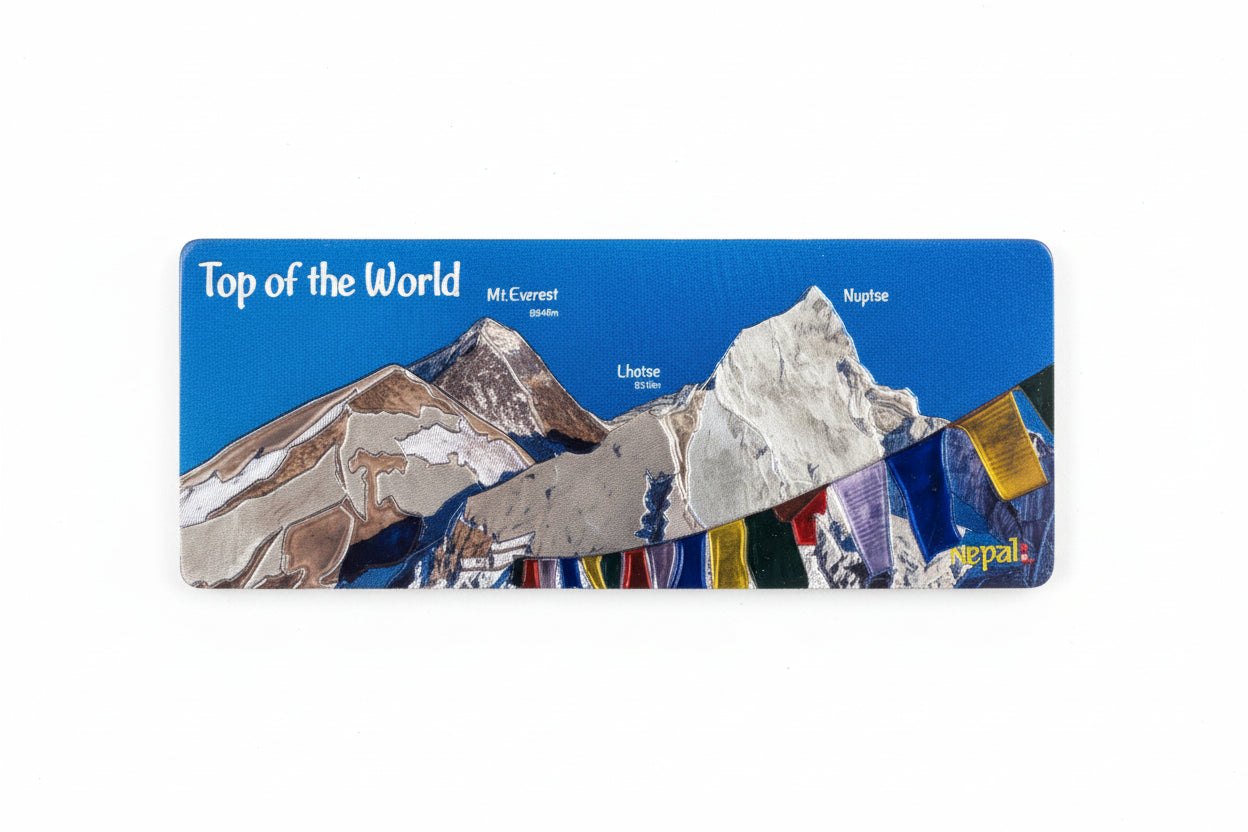 Top of the World - Fridge Magnet