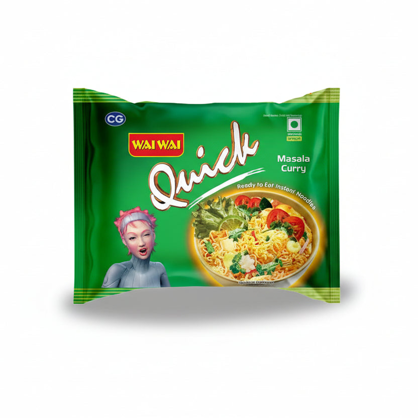 Wai Wai quick veg instant noodles single pack