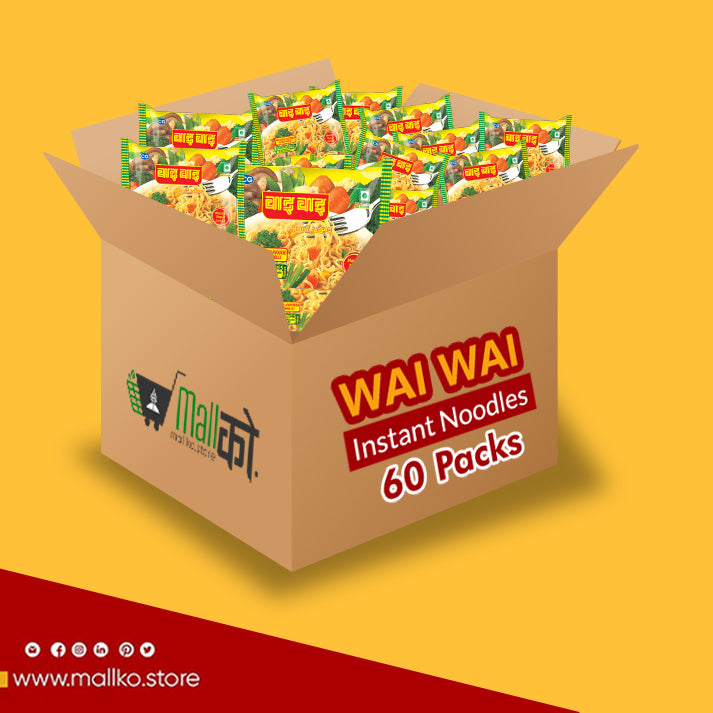 Veg Wai Wai instant noodles - 60 packs