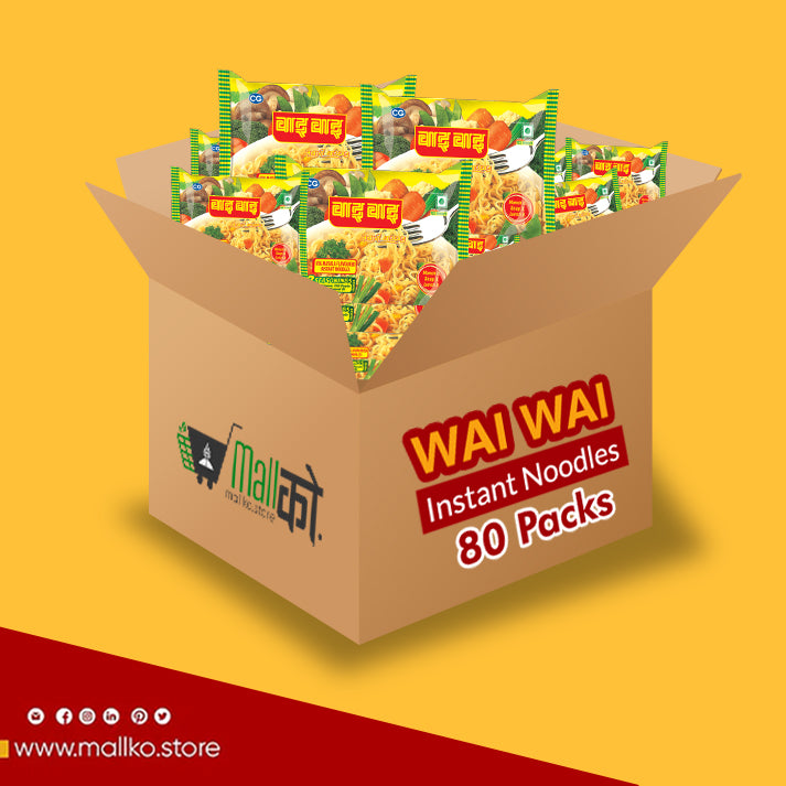 Veg Wai Wai instant noodles - 80 packs