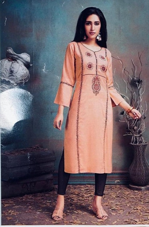 Smylee Cotton Kurti Set