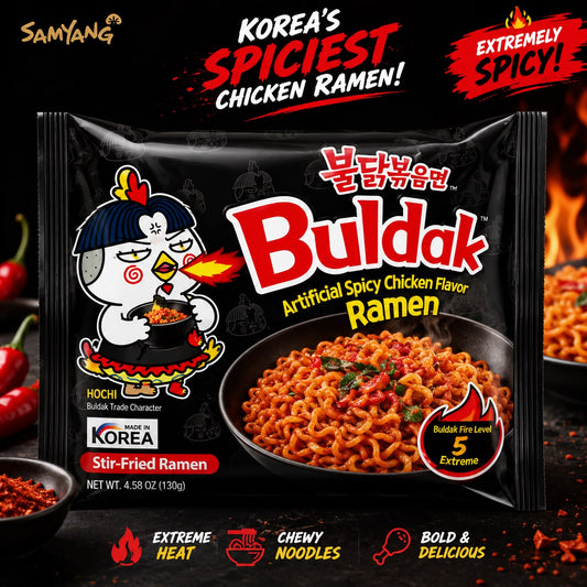 Samyang Buldak Original Hot Chicken Flavor Ramen 130g