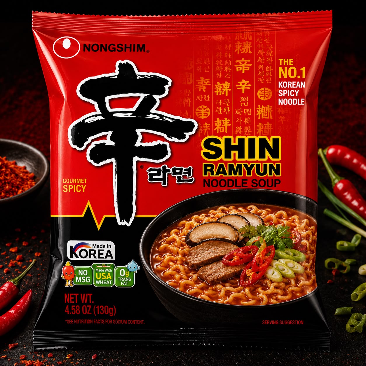 Shin Ramyun Original (Red) – 120g