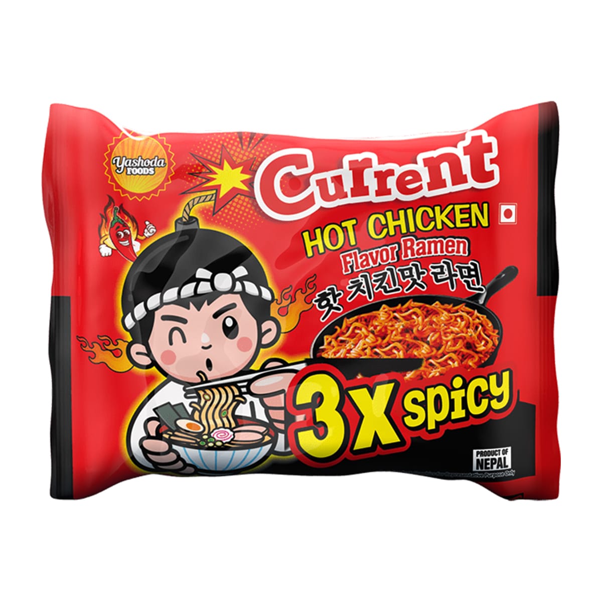 Current Noodles - 3X Spicy- NEW Arrival