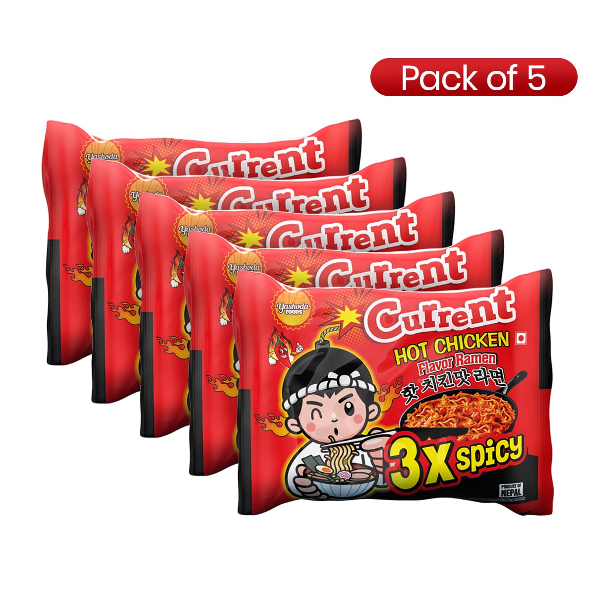 Current Noodles - 3X Spicy- NEW Arrival