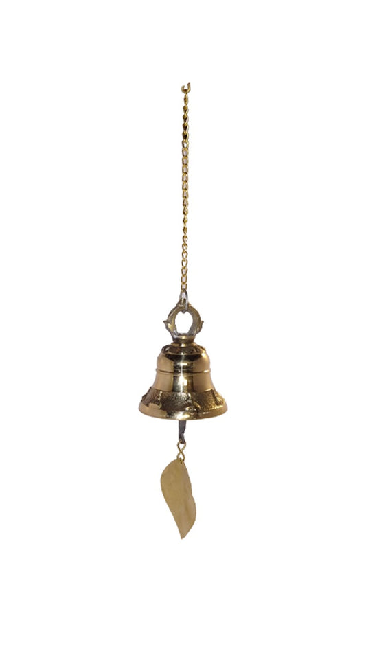 Handmade Solid Brass Nepalese Wind Chime – Himalayan Decorative Bell