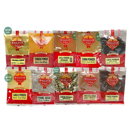 Masala Box With All Essential Nepali Masala Powder Combo Pack