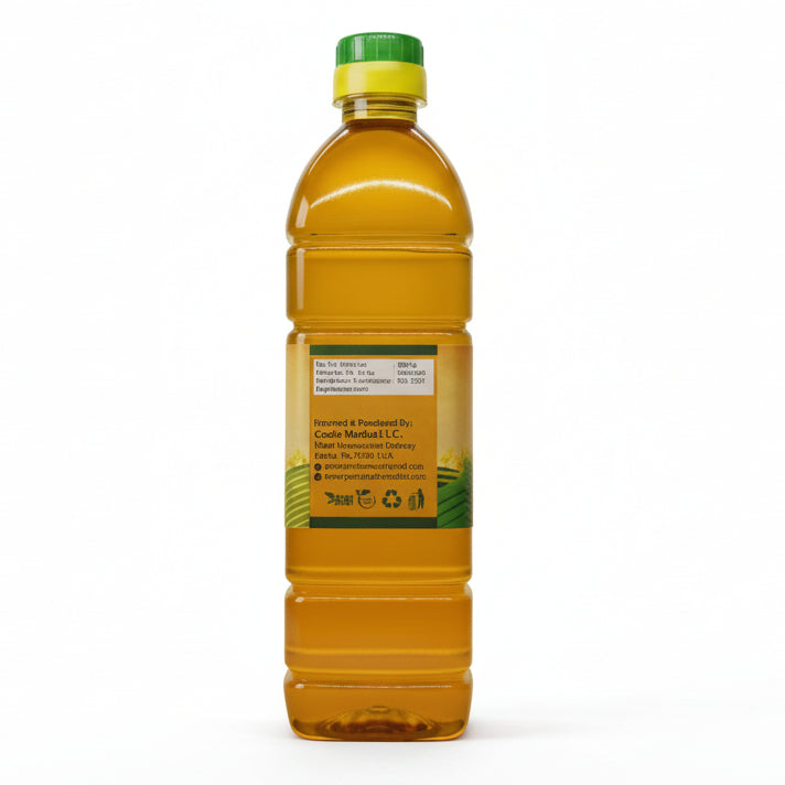 100% pure yellow mustard oil pili sarso ka tel for healthy cooking and pickles.