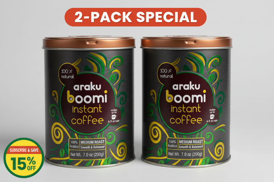 araku boomi instant coffee subscription